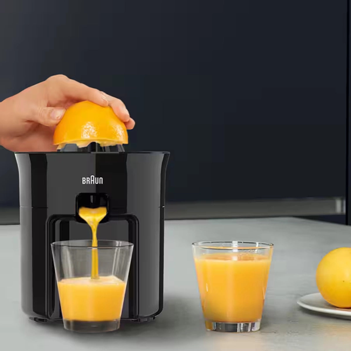 Braun Citrus Juicer 60W 350ml Automatic On/Off – Black (CJ3050BK)