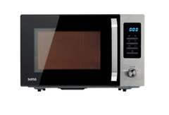 Sona Microwave 34L 1000W 8 Programs 5 Power Levels with Display & Child Lock Silver | EM34LSSH