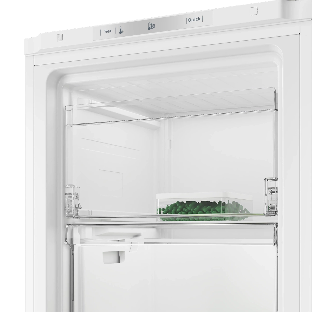 Beko Freezer 168L 5 Drawers No Frost Silver A+