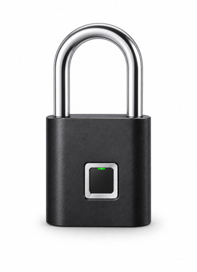 GAMBLIX Gripix GBFN-01 Smart Fingerprint Padlock – Black