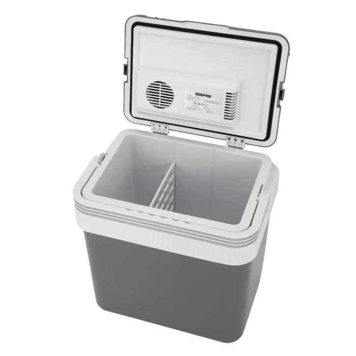 ثلاجة سيارة Geepas 24 لتر حار/بارد AC/DC للتخييم