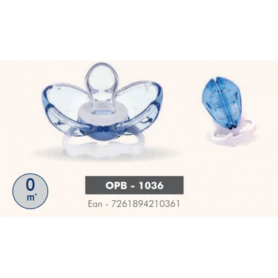 Optimal Dust-Free Silicone Pacifier 0+ Months – Assorted