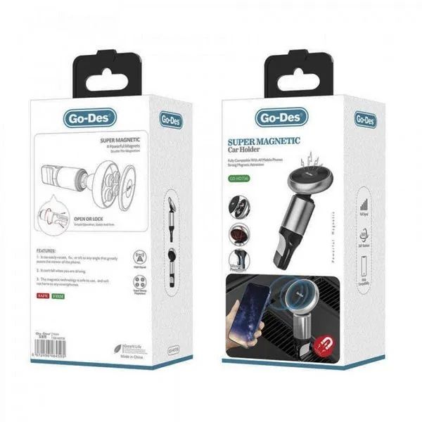 حامل السيارة المغناطيسي الفائق من جو ديس