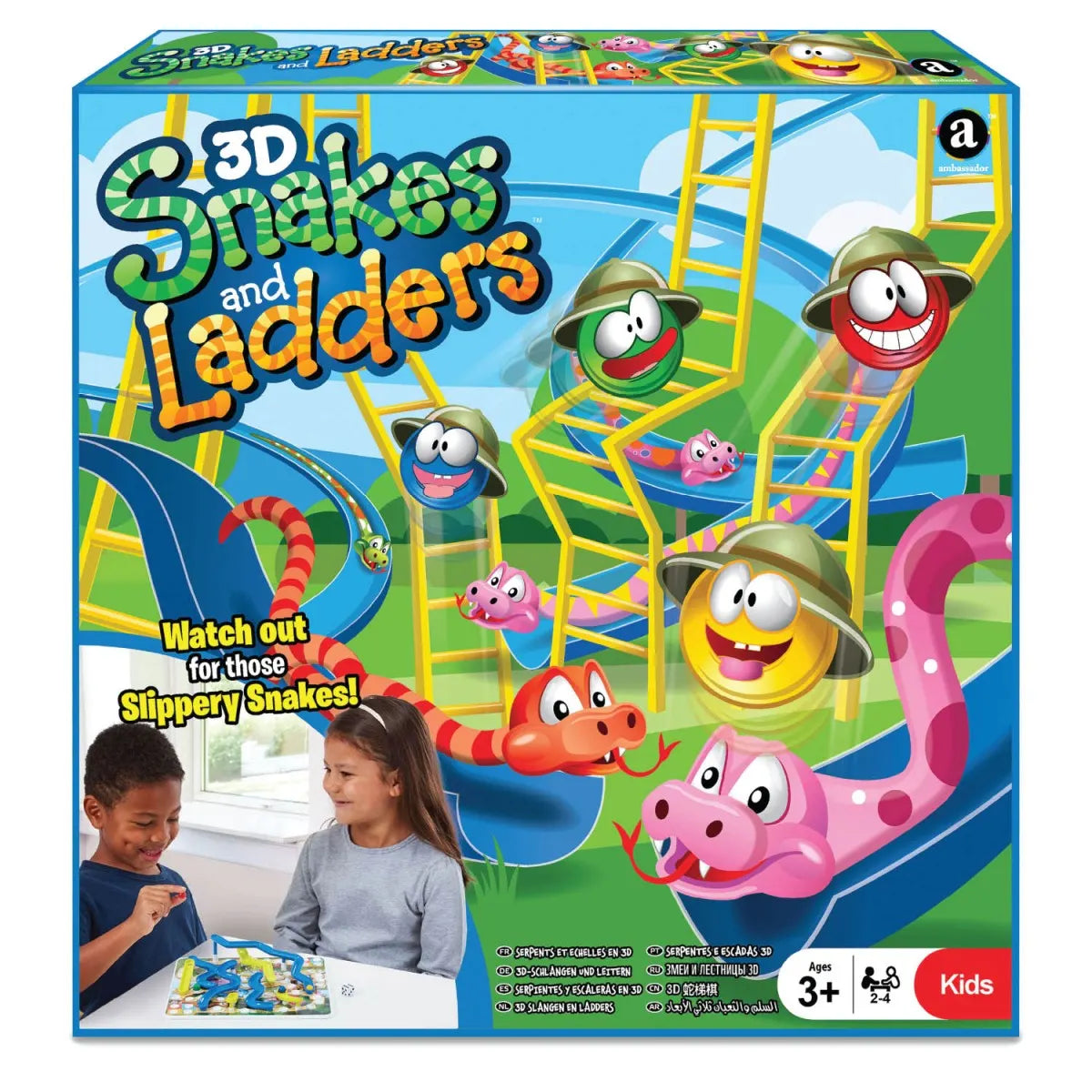 Ambassador – 3D Snakes & Ladders