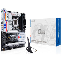 اللوحة الأم ASUS Z590 GUNDAM EDITION WiFi 6، (LGA 1200) ATX Gaming، PCIe® 4.0، 3 X M.2، USB 3.2 Gen 2x2 Type-C