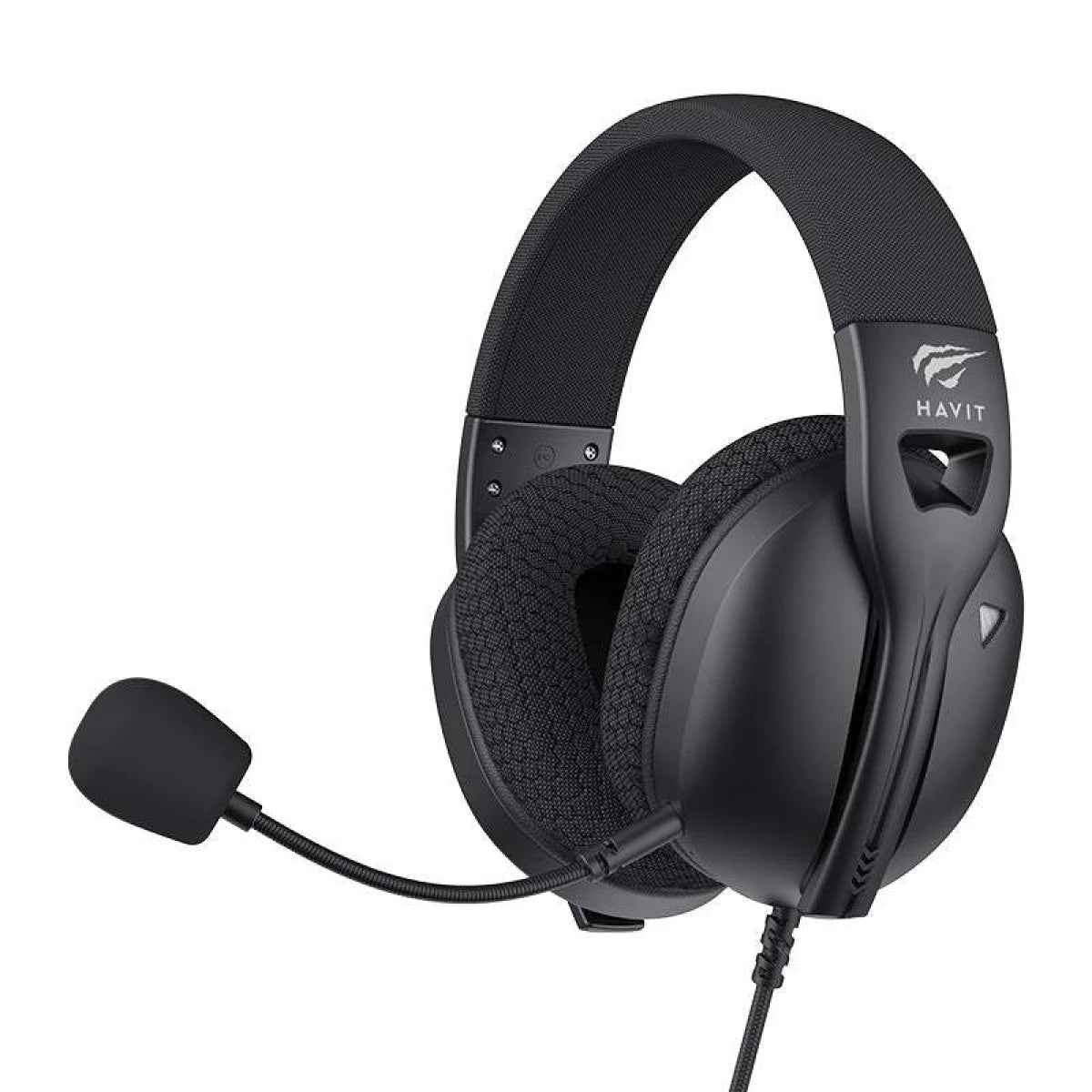 HAVIT Fuxi-H5d 3.5mm Wired Gaming Headset – 50mm Drivers, Detachable Mic
