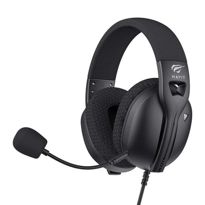 HAVIT Fuxi-H5d 3.5mm Wired Gaming Headset – 50mm Drivers, Detachable Mic