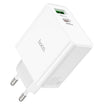 شاحن حائط HOCO C113A الرائع ثنائي المنافذ PD65W + QC3.0 (الاتحاد الأوروبي)