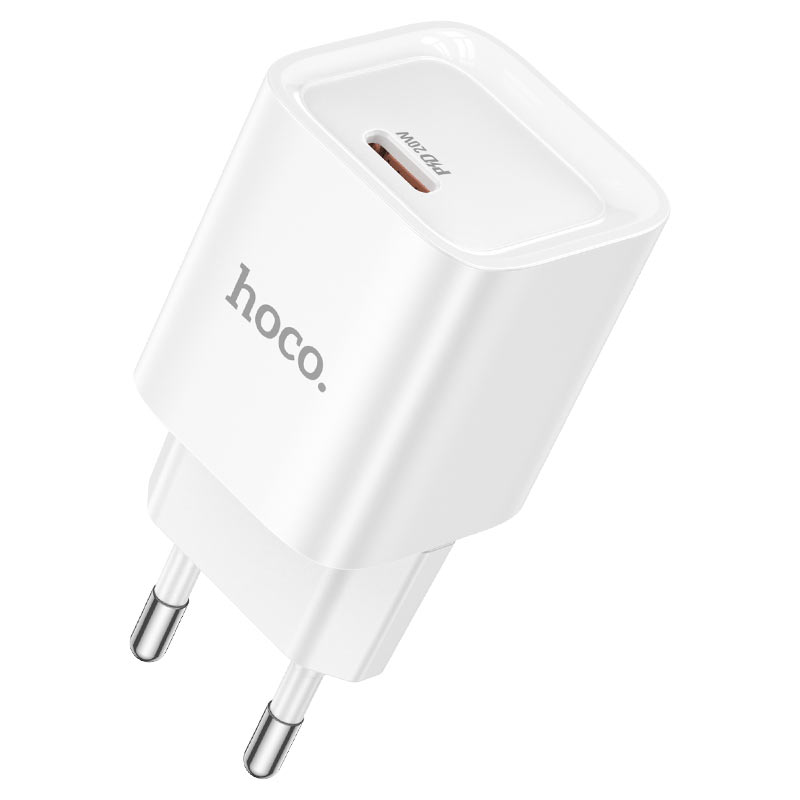 HOCO C146A Charm Single-Port PD20W Wall Charger Set - Type-C to Lightning (EU)