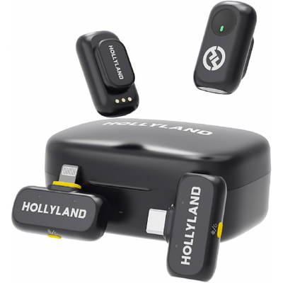 HOLLYLAND LARK A1 Wireless Microphone System Combo
