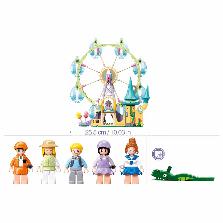 عجلة فيريس Sluban Metropolis | مجموعة بناء المدينة