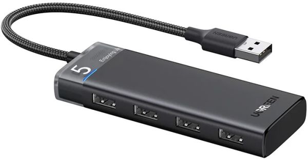UGREEN 15548 4-Port USB 3.2 Gen 1 Hub – 5Gbps Speed