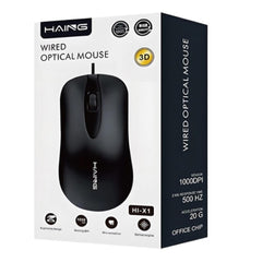 HAING HI-X1 Wired Optical Mouse | Precision & Comfort