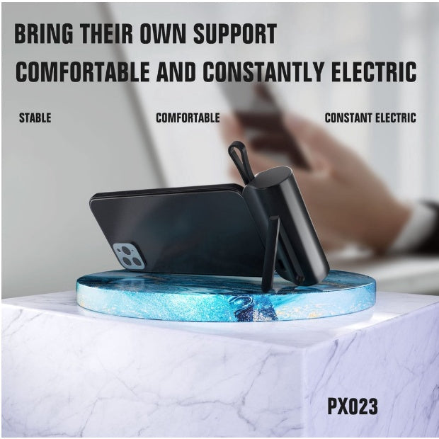 باور بانك ميني من لينيس بسعة 5000 مللي أمبير متوافق مع أجهزة الأندرويد ويدعم الشحن السريع بقوة 22.5 واط و بقوة 20 واط PD