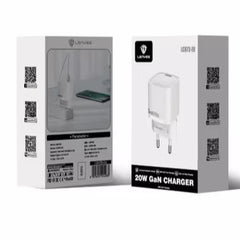 Lenyes LCH73 – شاحن سريع GaN بقدرة 20W بمنفذ Type-C أبيض