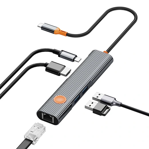 هاب WiWU Travel 5 في 1 USB-C Wi-HB005