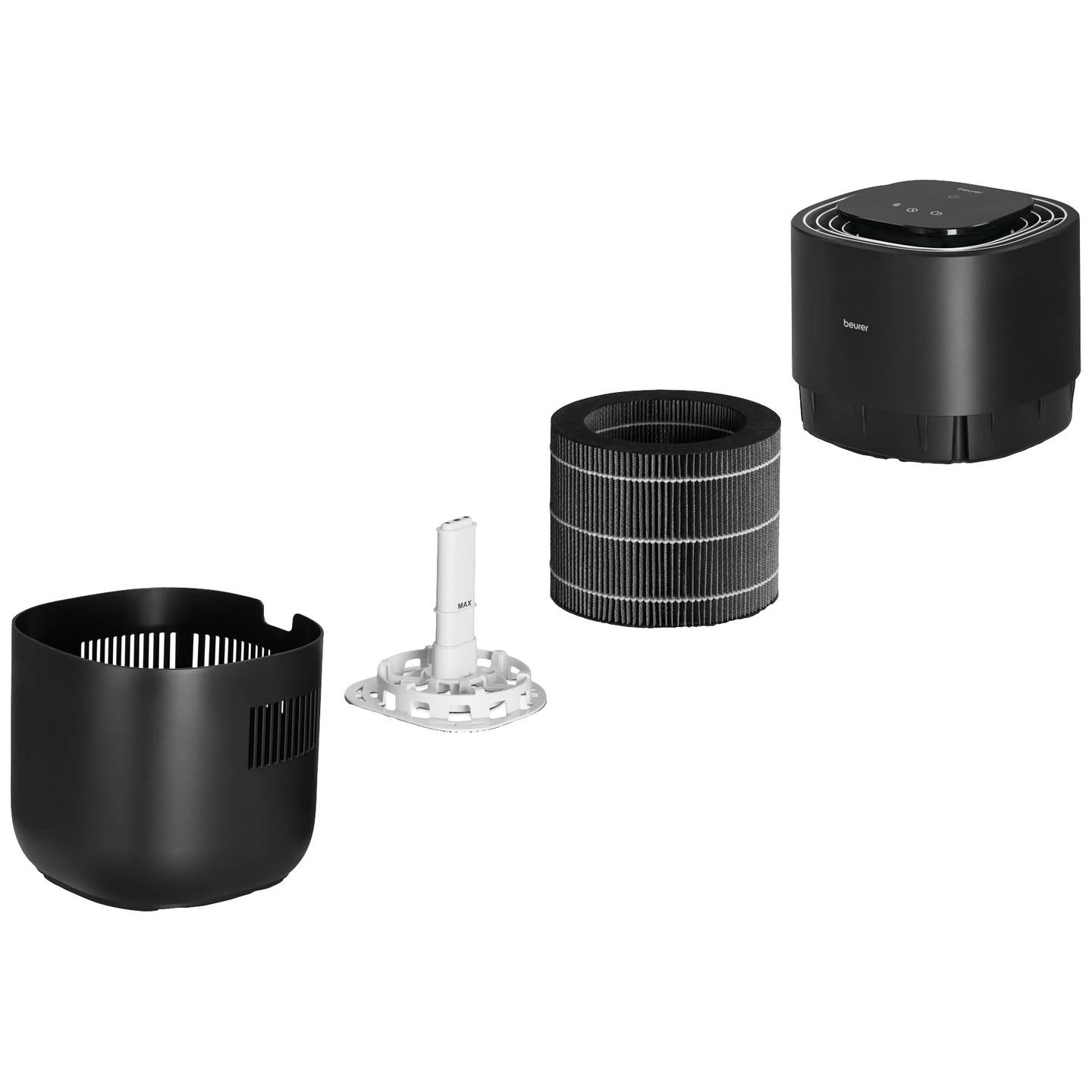 Beurer Humidifier - Cold Evaporation Air Humidifier 3L Black