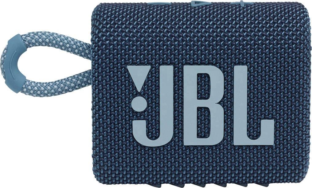 JBL GO 3 Portable Waterproof Wireless Speaker - Blue