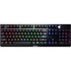لوحة مفاتيح الألعاب الميكانيكية GIGABYTE AORUS K9 Red Switch، مقاومة للرذاذ، إضاءة خلفية RGB كاملة، مفاتيح قابلة للتبديل، تصميم مفتاح عائم