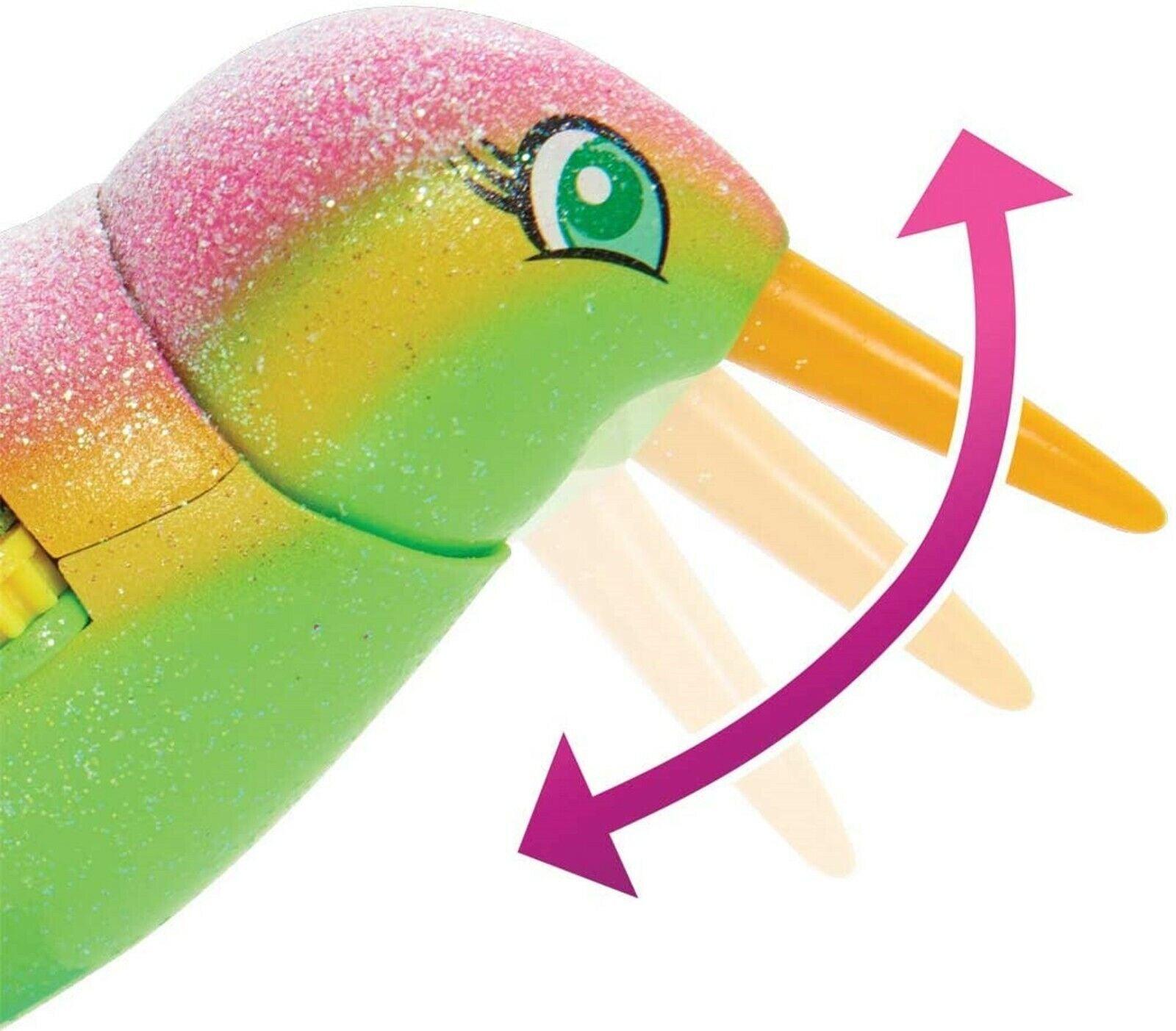 لعبة الطيور الطنانة الإلكترونية Flutter Friends للأطفال من سن 5 سنوات فما فوق، هدية للعب، حيوانات أليفة حية