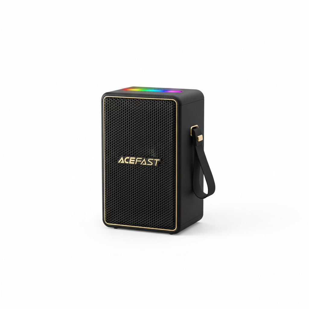 سماعة بلوتوث محمولة ACEFAST | مقاومة للماء مع إضاءة RGB