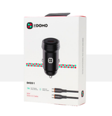 DOMO ENZO 1 30W PD Car Charger with USB-C to USB-C Cable - Black