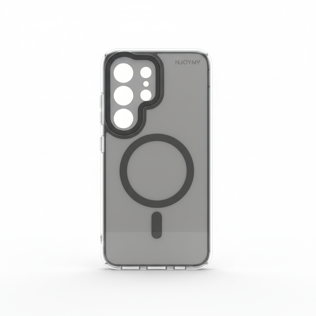 NJOINY Phone Case for Samsung Galaxy S26 Ultra - White Background