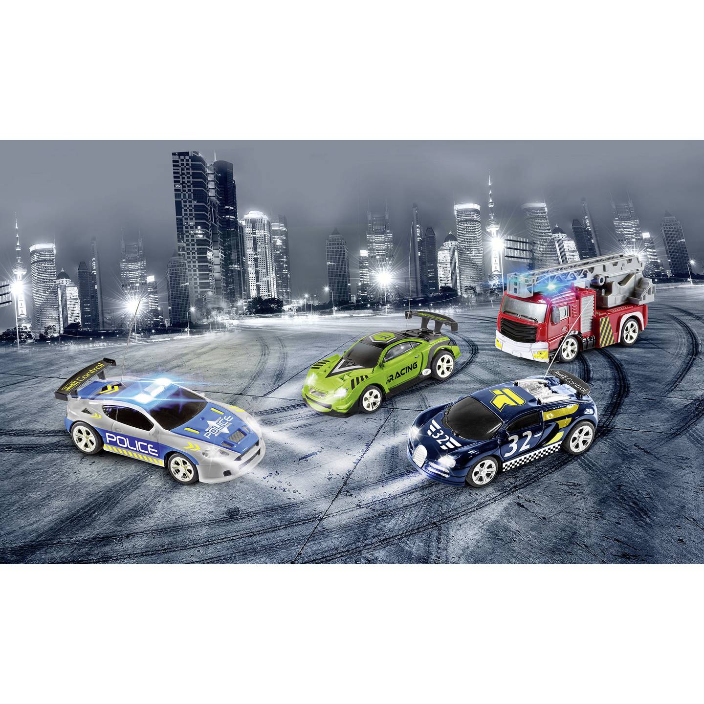 Revell Control 23561 RC Model Car for Beginners Electric Road Version RWD