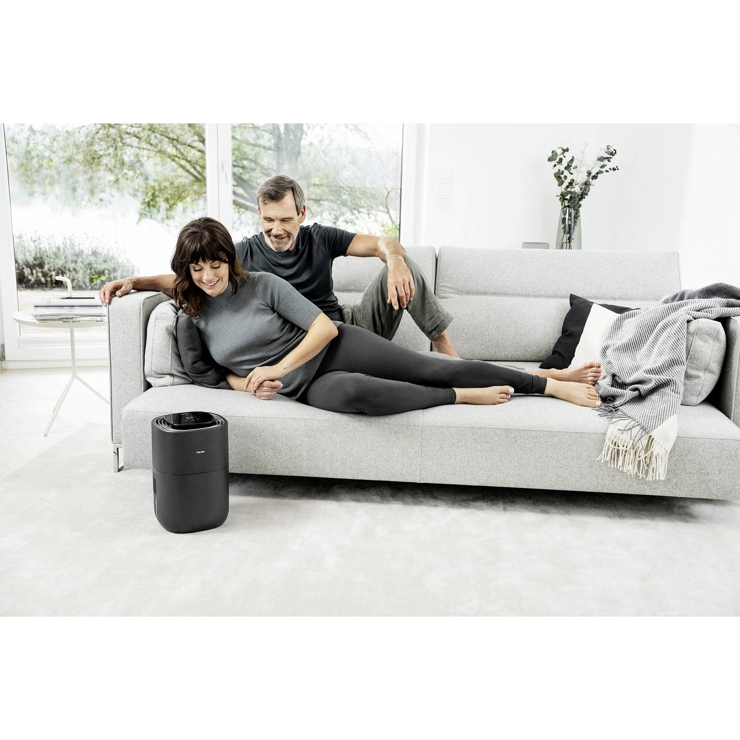 Beurer Humidifier - Cold Evaporation Air Humidifier 3L Black