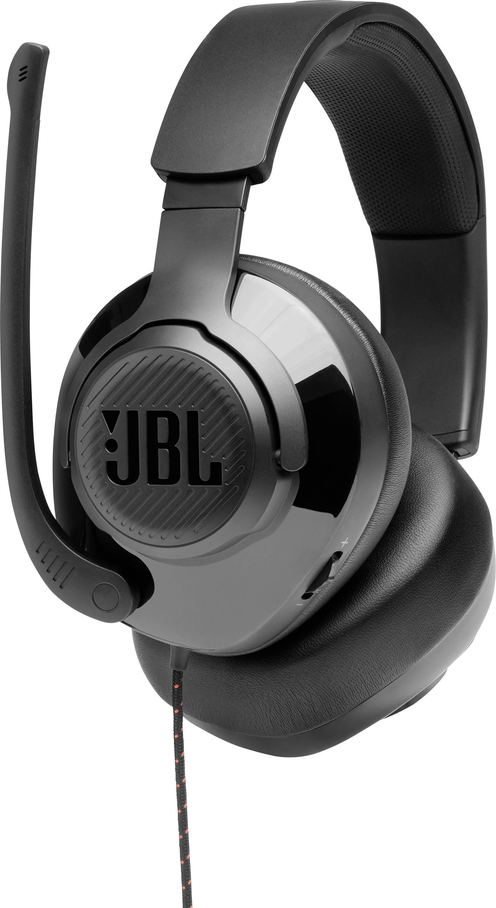 سماعة الألعاب السلكية JBL Quantum 200 فوق الأذن - أسود