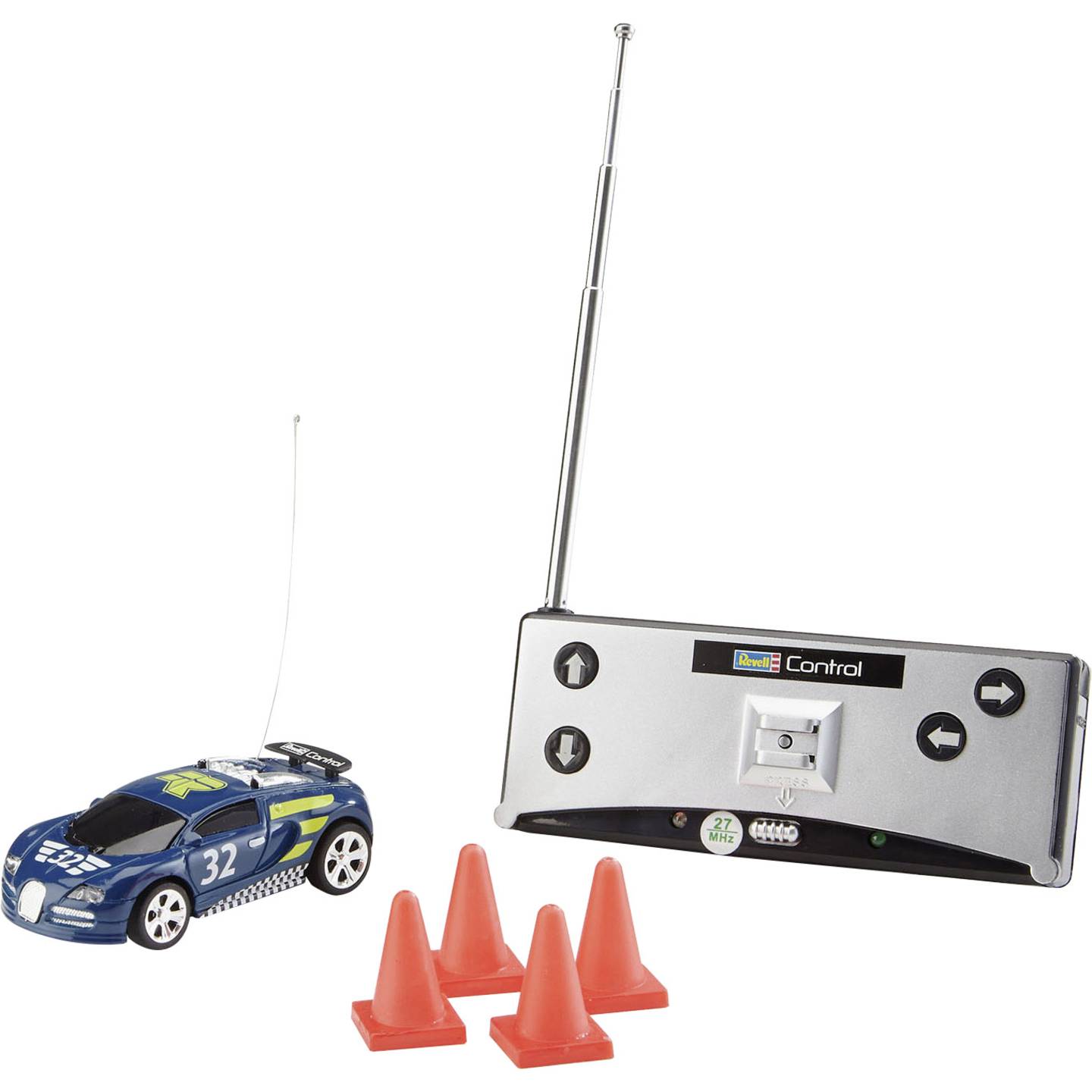 Revell Control 23561 RC Model Car for Beginners Electric Road Version RWD