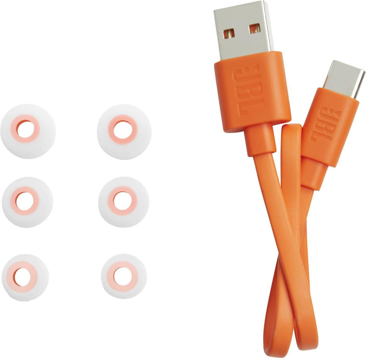 سماعات أذن T230 بتقنية إلغاء الضوضاء من JBL - بيضاء