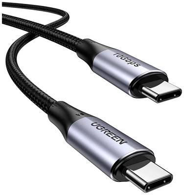 UGREEN USB-C 3.1 M/M Gen2 5A Cable with Braided 1m (Black) 80150