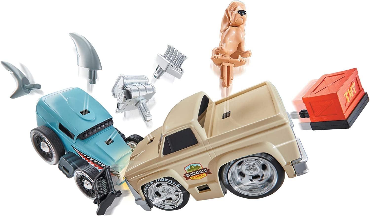 MGA Entertainment Wreck Royale Exploding Crashing Big Boss Race Car