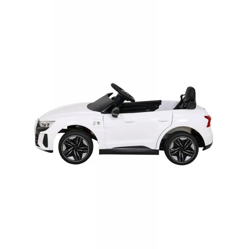 سيارة ركوب أودي RS E-Tron GT كهربائية للأطفال – أبيض