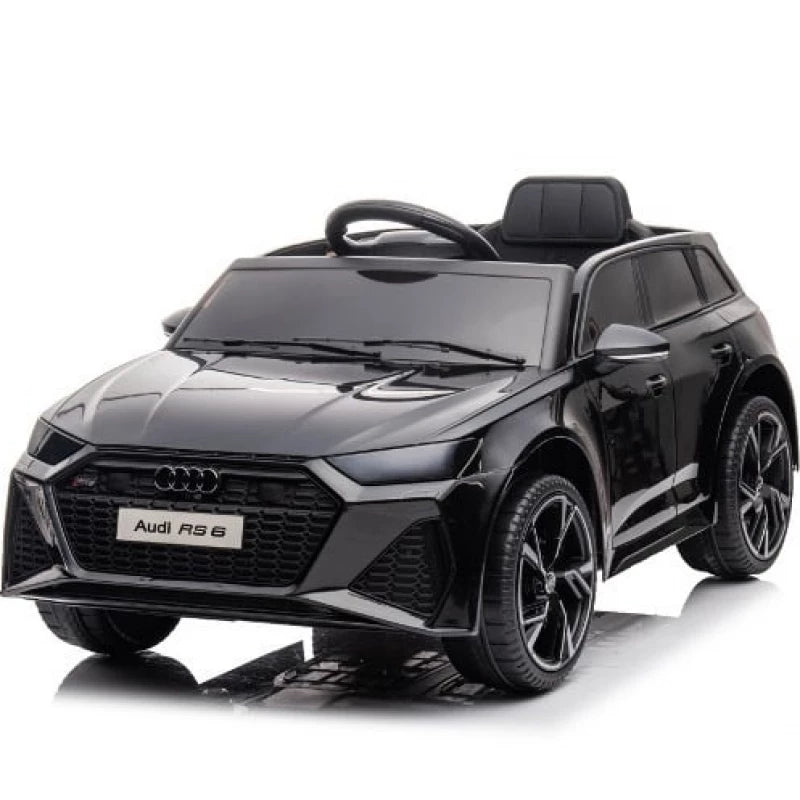 Audi RS6 Kids Ride-On Car – 12V Electric – Black