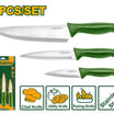 JADEVER 3-Piece Stainless Steel Kitchen Knife Set - JDKK1K31