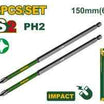 JADEVER PH2 150mm Impact Screwdriver Bits, 2-Piece Set - JDSV4K64