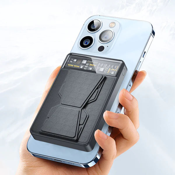 باور بانك لاسلكي مغناطيسي بقدرة 10000 مللي أمبير في الساعة من ويوو