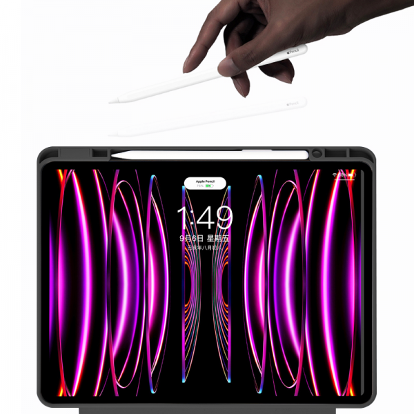 حافظة حماية WIWU DEFENDER لجهاز iPad مقاس 12.9 بوصة - أسود