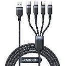 JOYROOM S-A18 Multi-Use Series 3.5A USB-A to Type-C*2+Type-C+Micro 4-in-1 Data Cable 1.2m