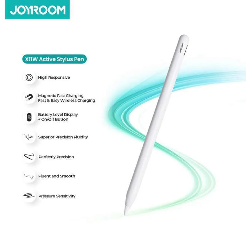 JOYROOM X11W Magnetic Wireless Stylus for iPad Precision & Ease - White