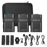 نظام الميكروفون اللاسلكي المزدوج BOYA BY-WM4 Pro-K2