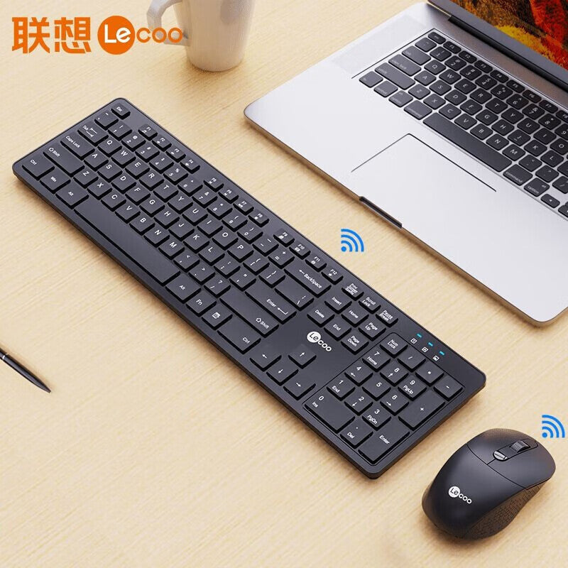 Lenovo Lecoo Mouse and Keyboard KW200 Wireless Keyboard And Mouse Combo