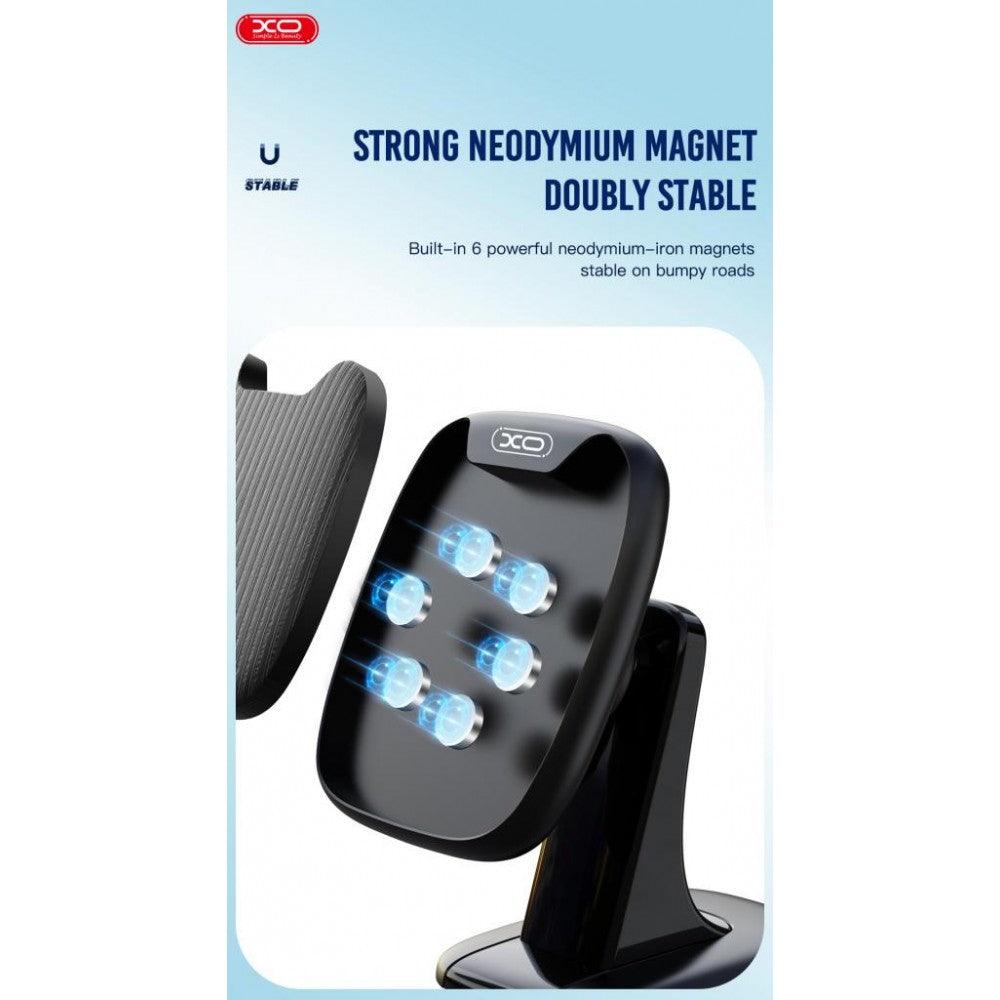 حامل الهاتف المحمول المغناطيسي XO C98A في وحدة التحكم المركزية للسيارة