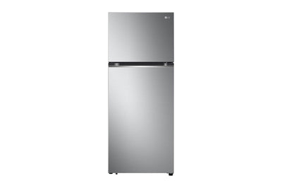 LG GLB-582GVLP 423L Top Freezer Refrigerator – Smart Inverter, DoorCooling+ & No Frost, Silver – View 1