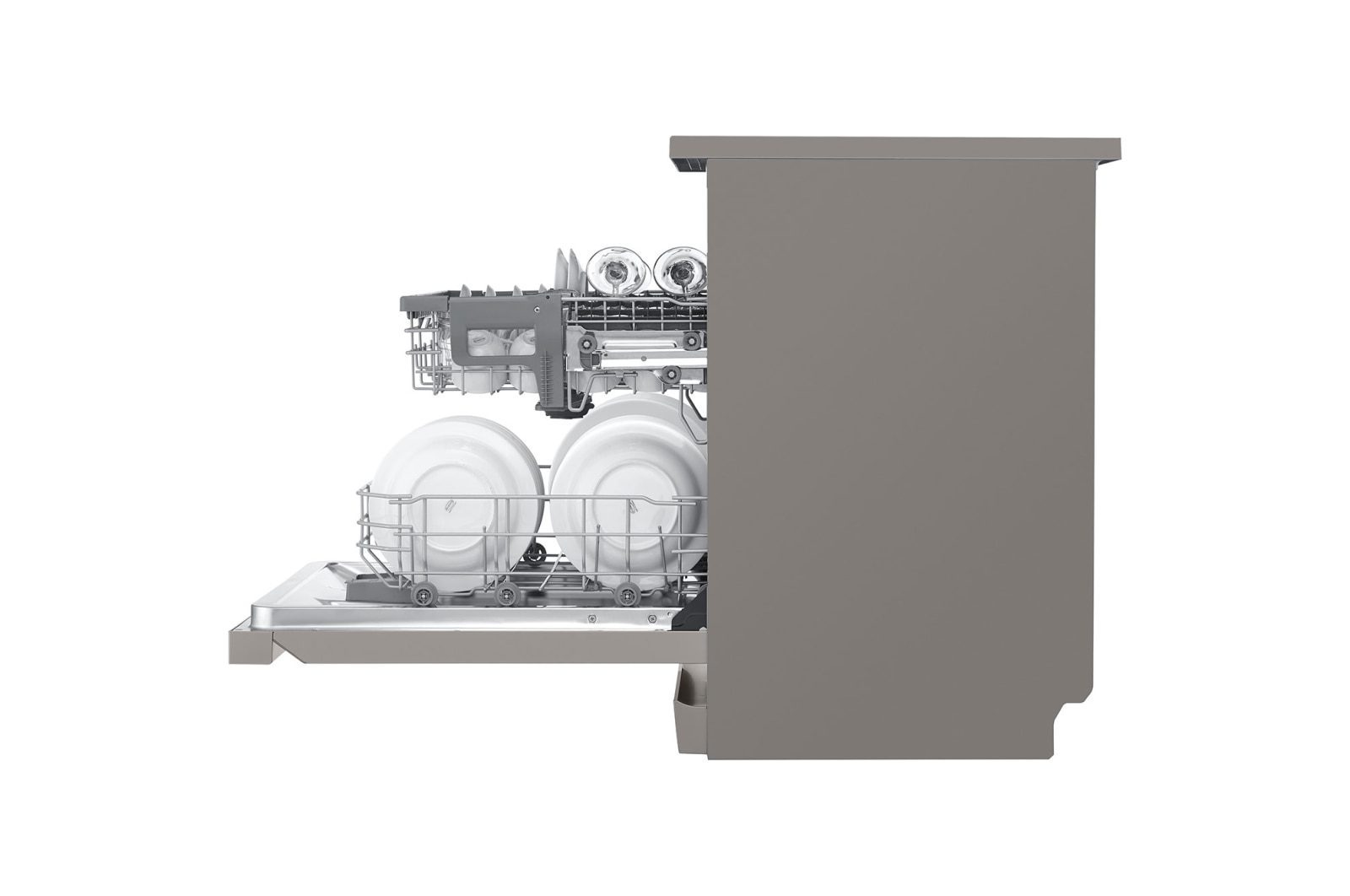 LG QuadWash Dishwasher 14 Place Settings Platinum Silver (DFB512FP)