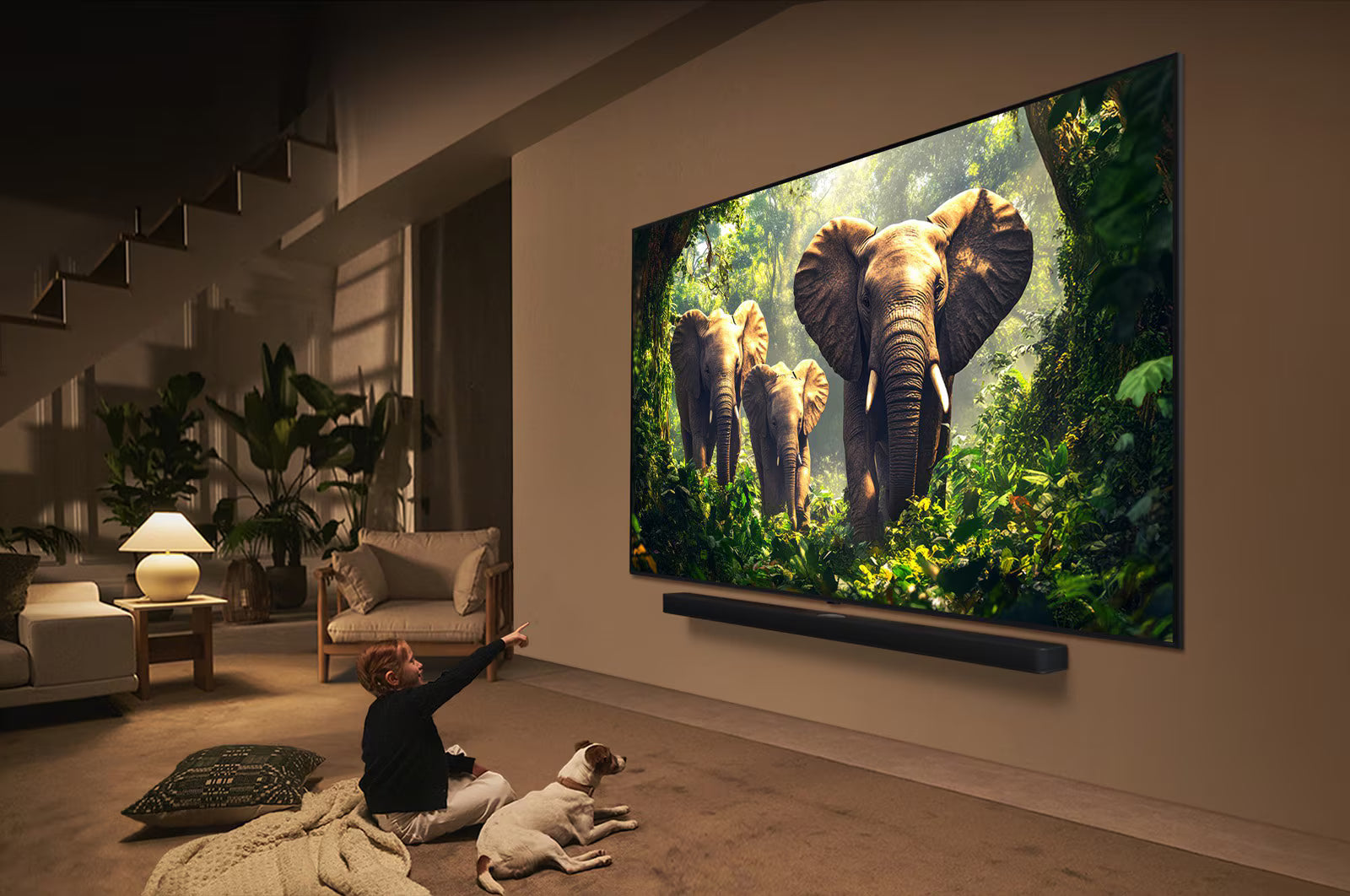 شاشة إل جي QNED evo مقاس 86 بوصة QNED86 بدقة 4K بمعدل تحديث 144 هرتز تلفزيون ذكي مع جهاز تحكم سحري بالذكاء الاصطناعي نظام webOS25 إصدار 2025