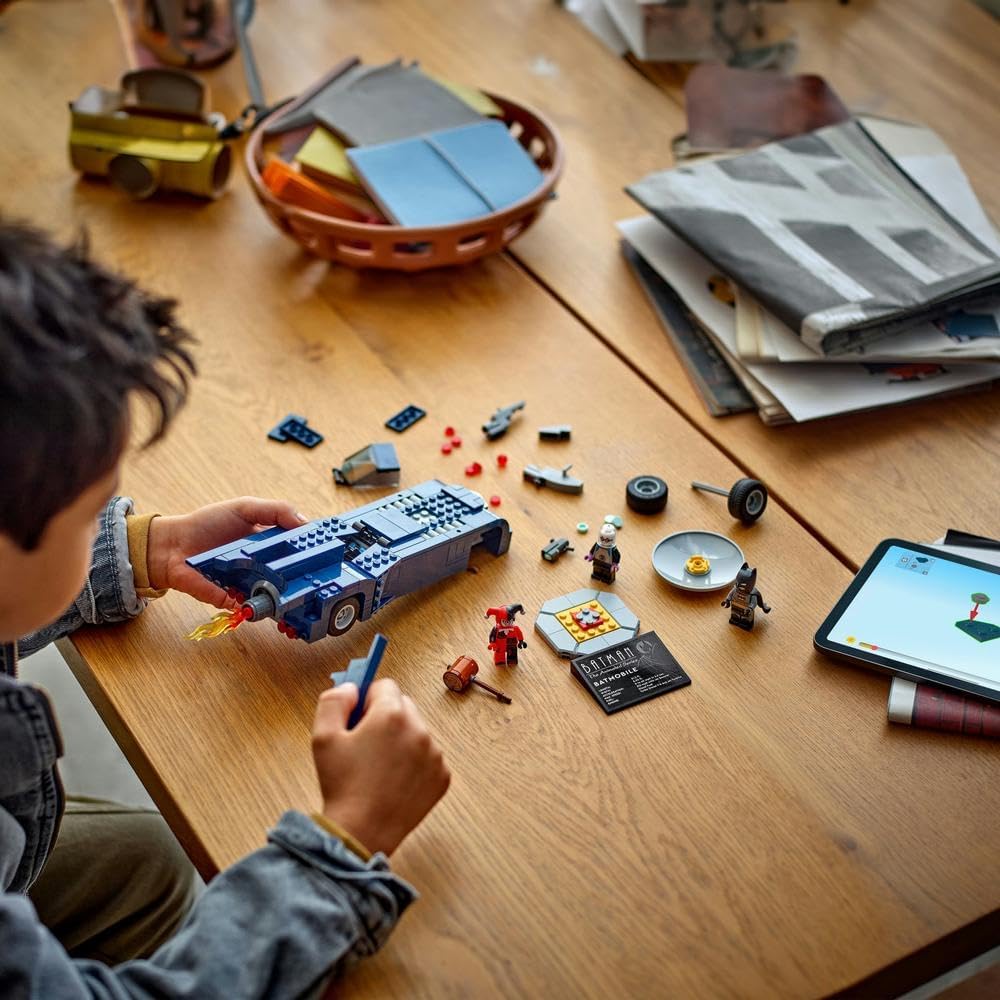 LEGO باتمان - باتمان مع باتموبيل ضد هارلي كوين ومستر فريز