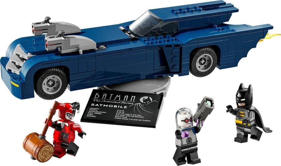 LEGO باتمان - باتمان مع باتموبيل ضد هارلي كوين ومستر فريز